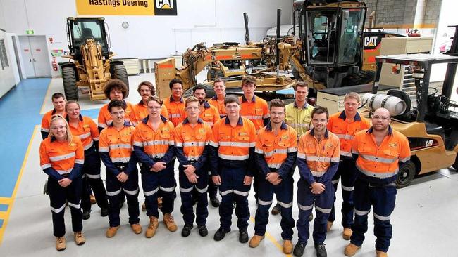 Hastings Deering managing director Dean Mehmet said the company was taking on more apprentices  as conditions improved in the mining sector. Picture: Contributed