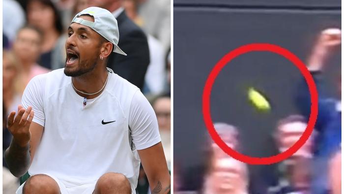 Nick Kyrgios was fired up.