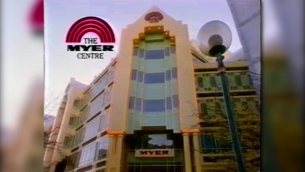 Take a look back in time to the opening of The Myer Centre.