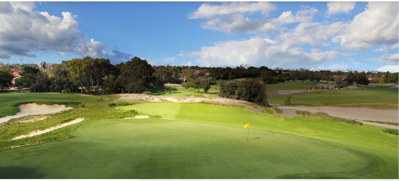 The 7th hole at The Lakes Golf Course in Sydney. Photo: thelakesgolfclub.com.au.