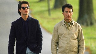 GONG: Tom Cruise and Dustin Hoffman in Rain Man.