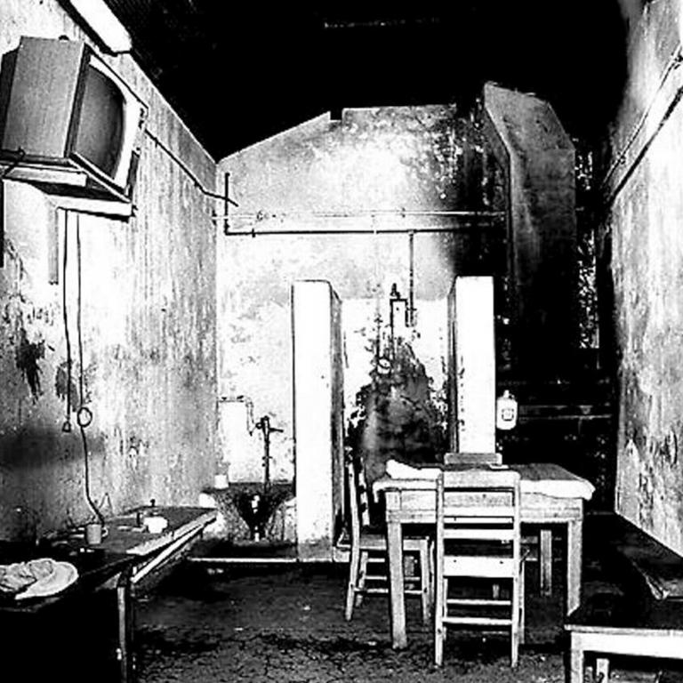 ‘A horrible place’ … a condemned cell at Pentridge Prison.