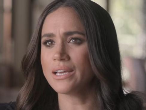 EPISODE 6: Harry and Meghan Netflix docuseries episode 6. Pictured: Meghan Markle talking about lawsuit with the Daily Mail. Picture: Netflix