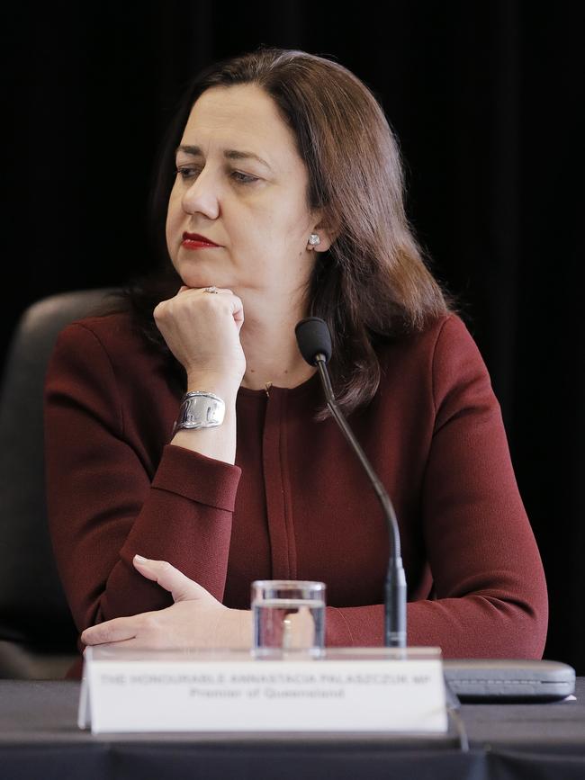 Queensland Premier Annastacia Palaszczuk. Picture: Mathew Farrell