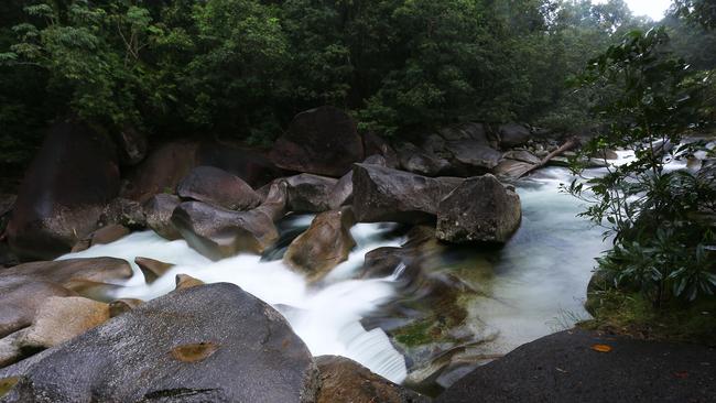 The Devil's Pool section of the Babinda Boulders has claimed a number of lives. Picture: Brendan Radke