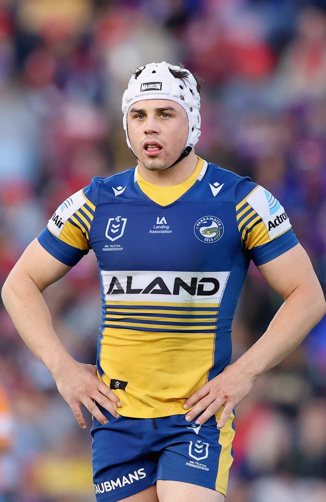 Former Beerwah Bulldogs and Kawana Dolphins junior Reed Mahoney of the Parramatta Eels. (Photo by Ashley Feder/Getty Images)