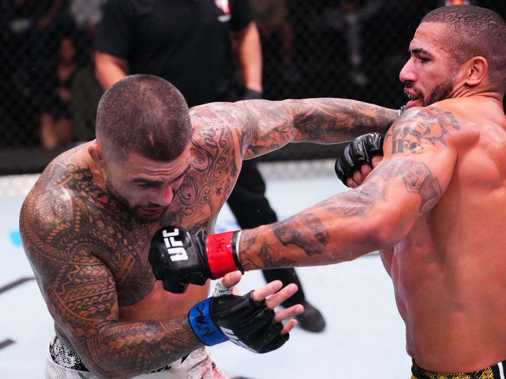 Pedro announced his retirement in the cage after a loss to Vitor Petrino. Picture: Jeff Bottari/Zuffa LLC via Getty Images