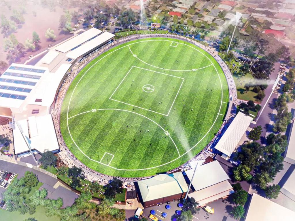 The Crows recently got the green light for the development. Picture: City Collective