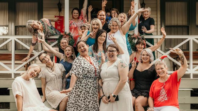 Ellen has been running women’s networking with We Rise Networking Gympie for two years. Photo: End-of-year celebrations 2021.