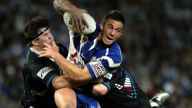 Sonny Bill Williams made an instant impression in the NRL in 2004.