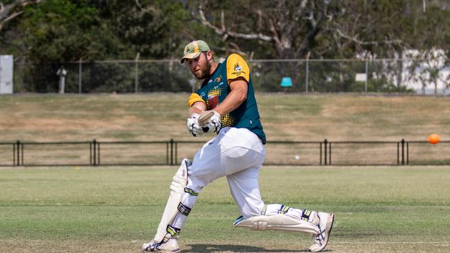 LJ HOOKER LEAGUE: Caleb Ziebell batting for Cudgen in the Far North Coast LJ Hooker League Twenty20 round at Oakes Oval, Lismore on December 30, 2019. Photo: Ursula Bentley