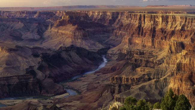 The Colorado River has carved out the Grand Canyon over millions of years. Picture: Getty.