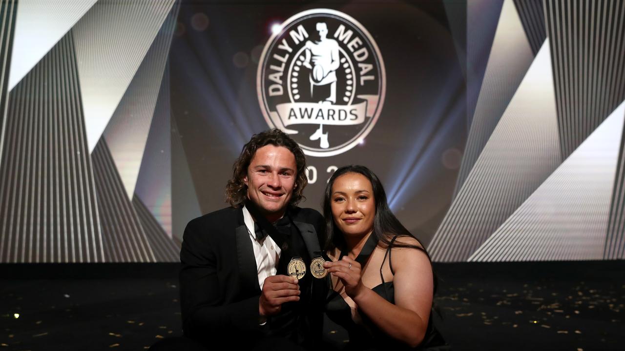 Roosters star Raecene McGregor claimed the Dally M female player of the year. Picture: Getty Images.