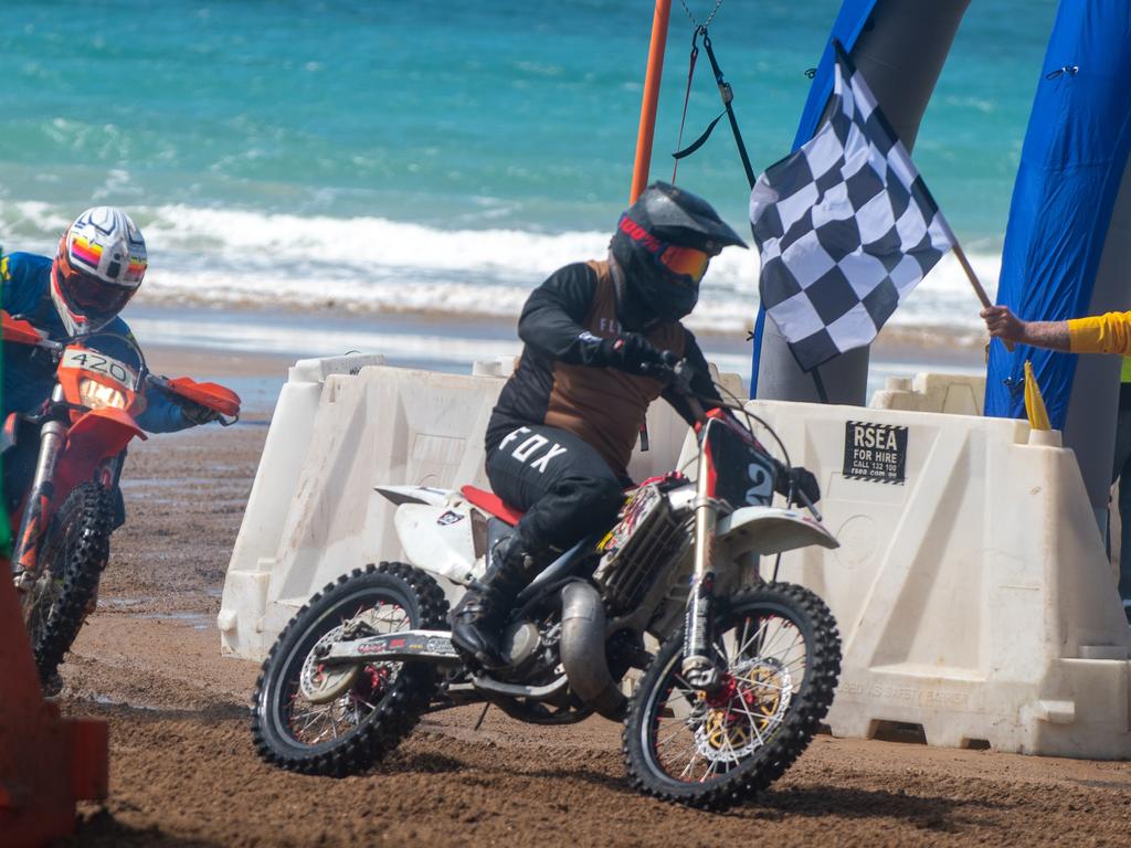 Motorcycle Beach Races at Grasstree Beach Sunday 27 August 2023 Picture: Michaela Harlow