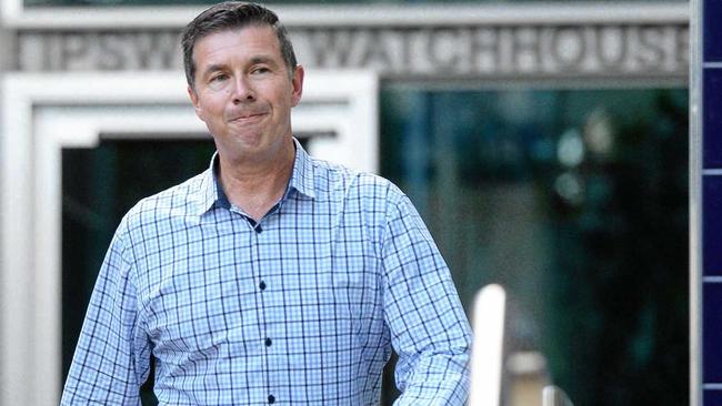 Ipswich Mayor Andrew Antoniolli leaves the Ipswich Watchhouse. Picture: Rob Williams