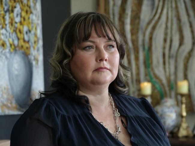 Rebekah Porter is fighting for justice for her 10-year-old daughter Biddy who was stabbed to death. She was angry to hear her daughter’s killer was out on day release just four years after the death. Picture: Dean Marzolla