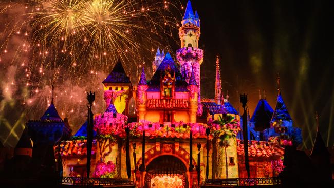 Disney has denounced a new state law, backed by Ron DeSantis, that forbids the teaching of sexuality and sexual identity to seven-year-olds and under. Picture: Disneyland Resort