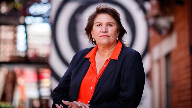 Senator Kerrynne Liddle, an Arrernte woman and experienced businesswoman, says she arrived at a No position for a constitutionally enshrined voice well before her party’s official position. Picture: Matt Turner.