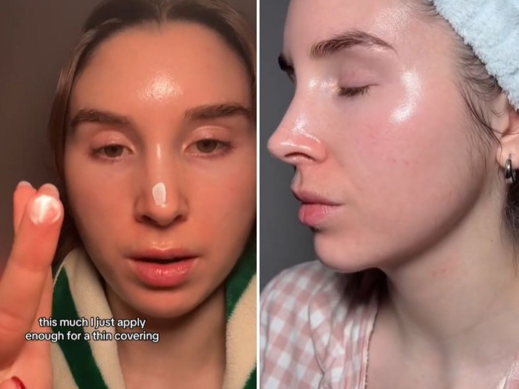 The La Roche-Posay Cicaplast Baume B5+ hack for pores and blackheads. TikTok: @natalie_oneillll