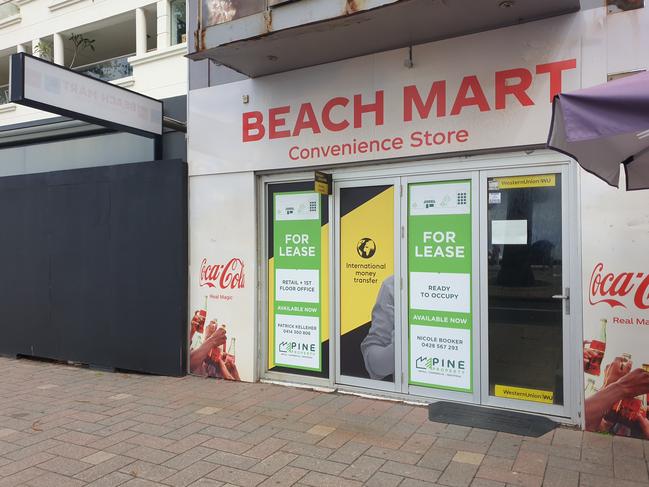 The Manly CBD is dotted with ‘for lease’ signs. Picture: news.com.au