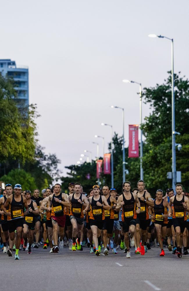 A record breaking number of runners took part in the 2025 edition of the annual NT City2Surf, Sunday, June 1. Picture: Pema Tamang Pakhrin