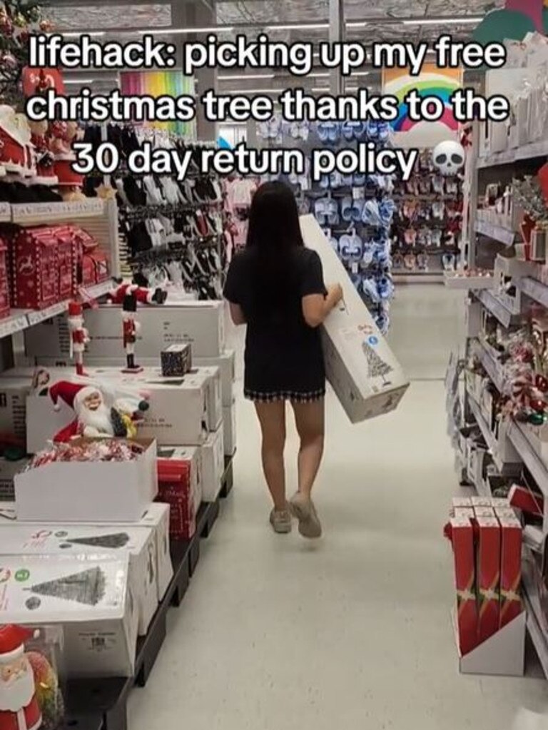 The life hack has divided people. Picture:TikTok/savingforboba
