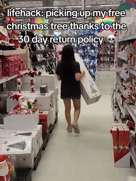 The life hack has divided people. Picture:TikTok/savingforboba