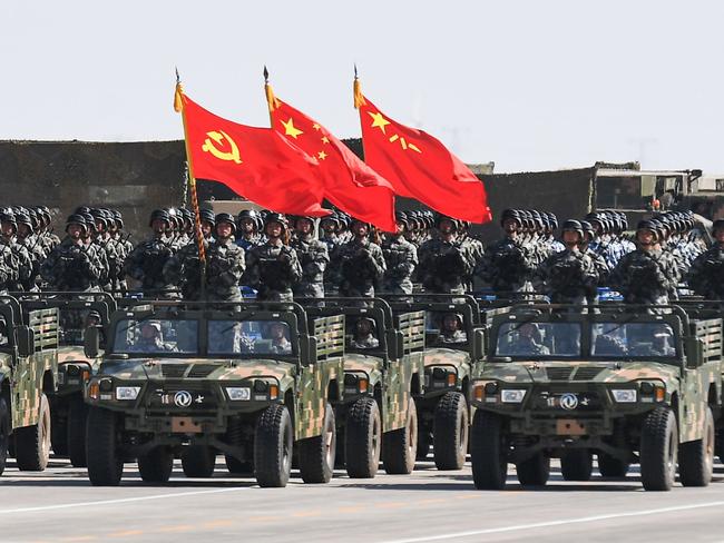 A new report has questioned whether China would come to the aid of North Korea in a conflict or if it would instead act in its own self interests. Picture: AFP