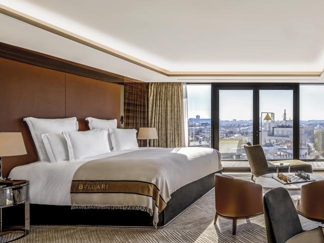 Bulgari Hotel Paris . Travel & Luxury. Picture: Supplied