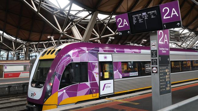 Cheaper daily fares and more services are on the cards for the regional rail network. Picture: David Crosling