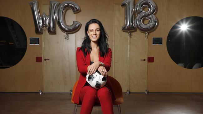SBS host Lucy Zelic. Picture: Chris Pavlich