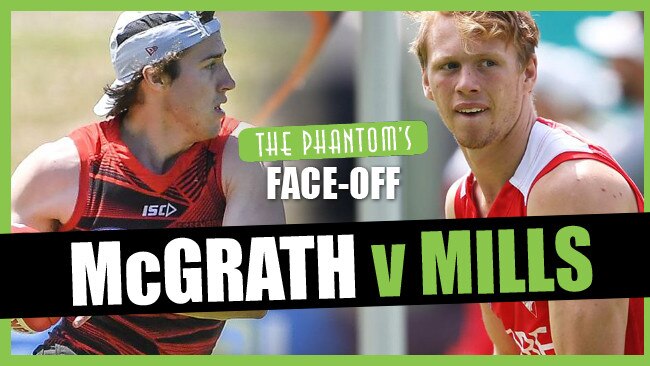 McGrath is likely to get more midfield time than Mills.