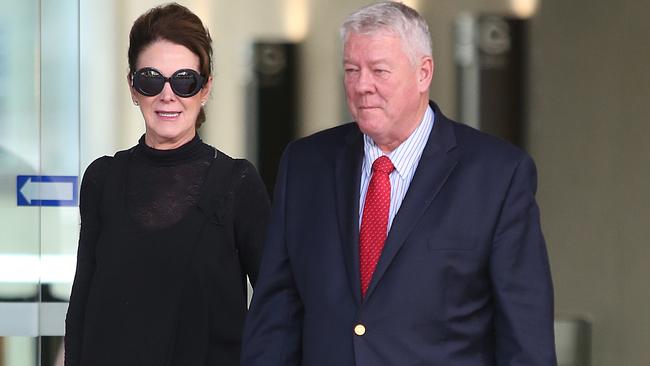 John Wagner has been cross-examined today in a defamation case against Alan Jones and others. Picture: AAP