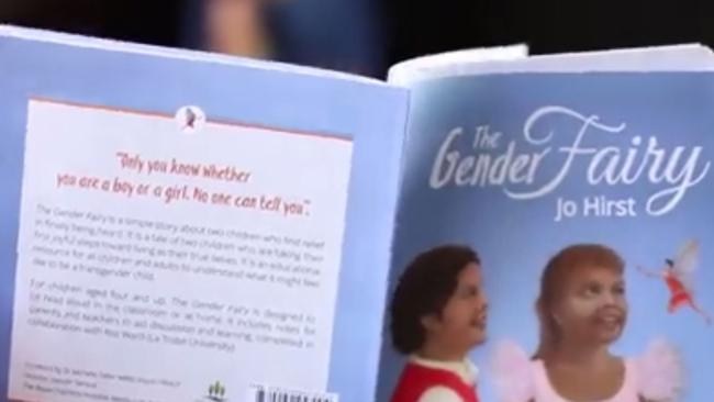 The latest Coalition for Marriage ad focuses in on a single book about gender identity.