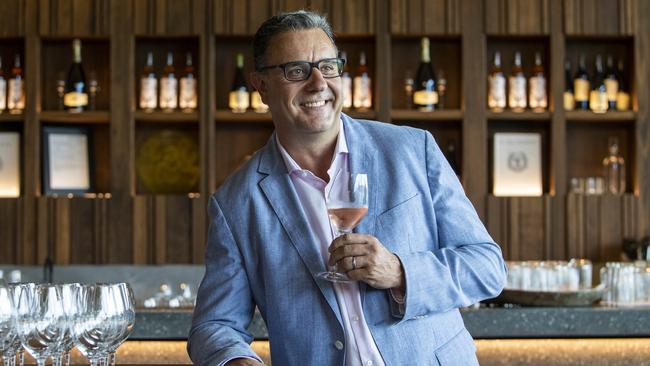 Treasury Wine Estates chief executive officer Tim Ford at the Hubert Estate in the Yarra Valley. Picture: Aaron Francis / The Australian