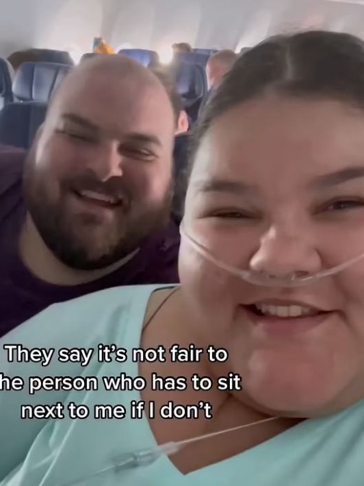 She says she and her partner have been unfairly treated on planes. Picture: Instagram / @jaebaeproductions