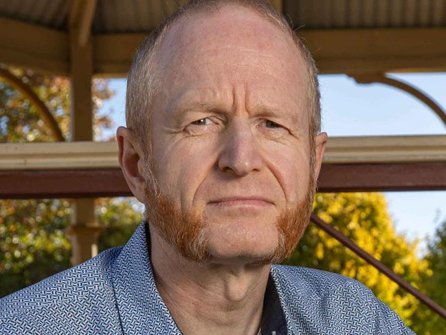 Dr Damian Adams, Donor-Conceived Advocate with his altered birth certificate. Pictured on 30th April 2025. Picture: Ben Clark