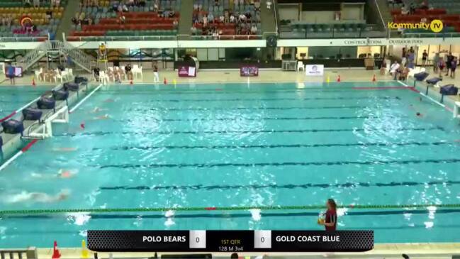 Replay: Polo Bears v Gold Coast Blue (12&U boys maroon bronze medal) -  Water Polo Queensland State Titles 16&U, 12&U