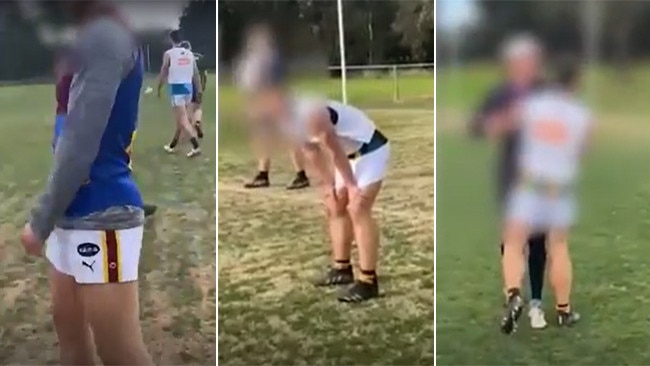 VAFA handball over lockdown training session