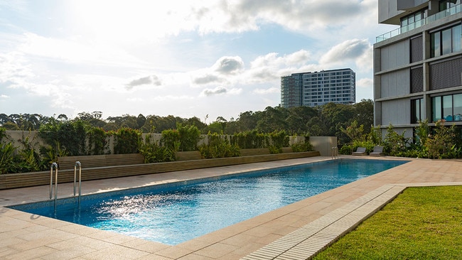 The swimming pool at Ryde Garden. Picture: Country Garden