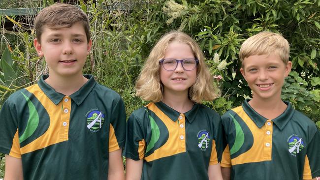 Mount Alford State School 2024 captains. Picture: Contributed