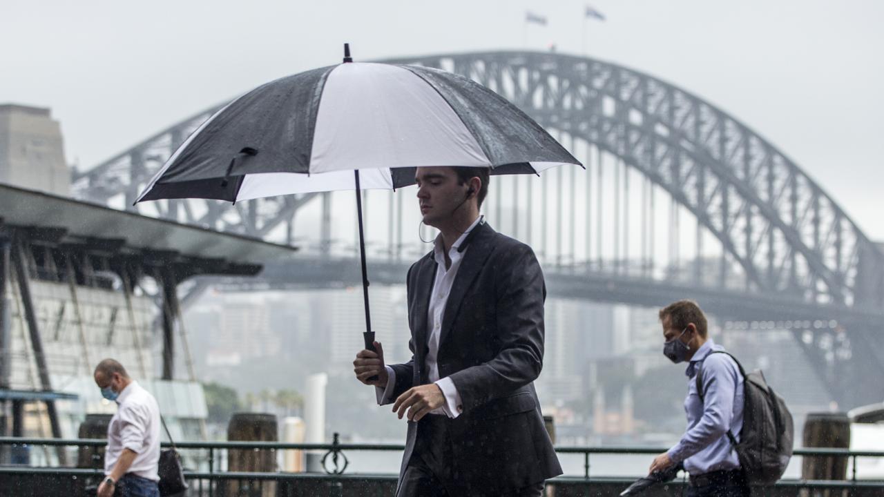 NSW experienced the highest rainfall above average for the nation. Picture: NCA NewsWire / Damian Shaw