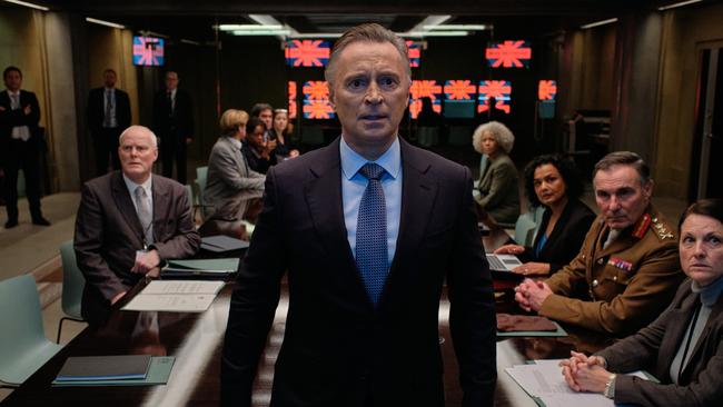 Robert Carlyle is again in the centre of the series as Conservative Prime Minister Robert Sutherland