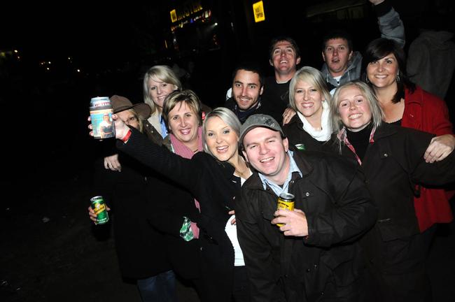 Raelene Sutherland, Kacey King, Lesley Fitzpatrick, Jodie Kirkpatrick, Clinton Deen, Ben Fitzpatrick, Kim Grills, Steve Grills, Ben Kirkpatrick, Hayley Kirkpatrick and Jellina White. Picture: Craig Warhurst