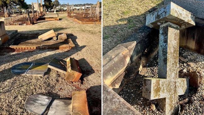 ‘Absolute nonsense’: Locals react to reality of $500k cemetery damage