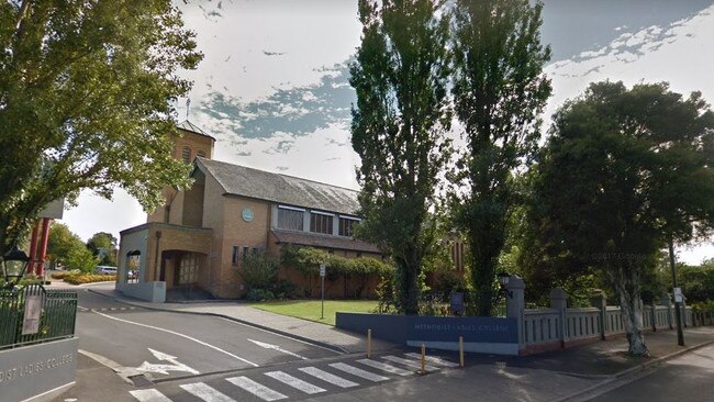 Kew's Methodist Ladies' College topped Victoria for high scores in VCE Legal Studies. Picture: Google Maps