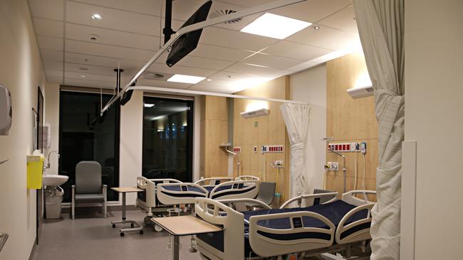 Double rooms in the public section of the Northern beaches hospital. Picture: Adam Yip / Manly Daily