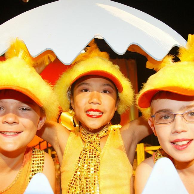 Sebastian Kitchen 11 years, Julia Thurnwald 10 years and Anthony Herbert 12