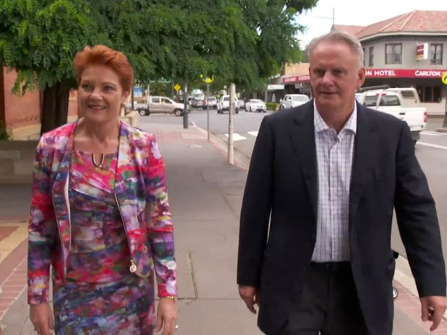 Latham described tonight’s interview as a “commitment ceremony”. Picture: 60 Minutes/Nine Entertainment Co