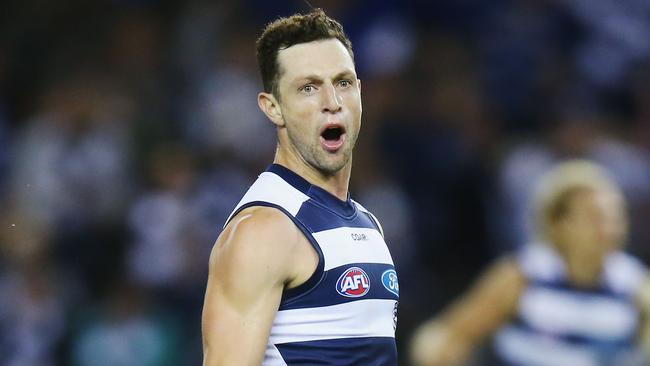 Geelong’s Darcy Lang could be on the move. Picture: Getty Images